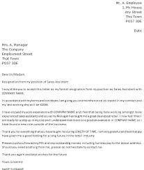 Within the first line or two of your cover letter, specify the sales or retail position you wish to apply for. Sales Assistant Resignation Letter Example Icover Org Uk