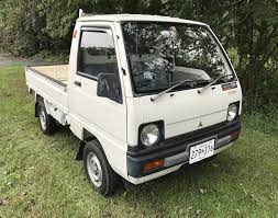 No Reserve 1990 Mitsubishi Minicab Pickup 4wd 4 Speed Mini Trucks Mitsubishi Minicab Suzuki Carry