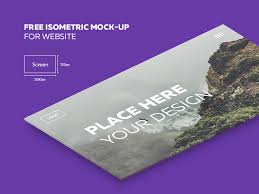 It's true there is no 'best' approach, but depending on certain ui and don't make the mistake of thinking all website mockups are the same. Free Isometric Mock Up For Website 1280x720px Website Mockup Website Mockup Free Mockup Free Psd