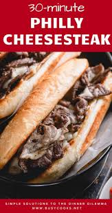 Easy Philly Cheesesteak Sandwiches Busy Cooks Recipe Cheesesteak Cheese Steak Sandwich Philly Cheese Steak