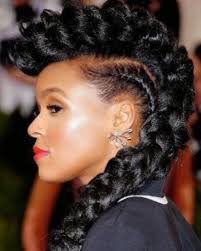 Braided mohawks are an understandable favorite when it comes to natural hairstyle options. Twist Natural Hair Mohawk Braids Novocom Top