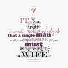 It is a truth universally acknowledged, that a single man in possession of a good fortune, must be. First Lines Jane Austen Pride And Prejudice Iphone Case Cover By Marblecloud Redbubble