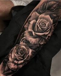 Tattoo Work B New Tattoo Models In 2020 Rose Tattoo Sleeve Rose Tattoos For Men Rose Tattoo Forearm