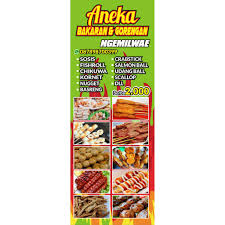 29 okt, 2020 posting komentar. Banner Jajanan Sosis Bakar Uk 160 X 60 Cm Tanpa Tiang Shopee Indonesia
