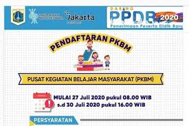 Bimo desa bimorejo kecamatan wongsorejo kabupaten banyuwangi smpmaarif.wre@gmail.com kode pos 68453 kepada : Disdik Dki Buka Pendaftaran Ppdb Pkbm Paket A C Setara Sd Sma