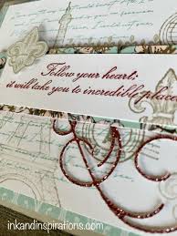 I matted a couple of strips of the new peaceful prints dsp on sahara sand and adhered them to the narrow panels of the card base with liquid glue. Cardmaking Video With Stampin Up Parisian Bundle Ink And Inspirations
