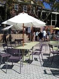 Governors Island New York Fermob Luxembourg Chairs And Tables Patio Umbrella Patio Fermob
