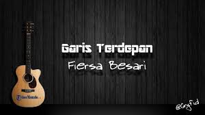 Create and get +5 iq. Chord Gitar Dan Lirik Lagu Fiersa Besari Garis Terdepan Kunci Dasar C Mudah Dimainkan Halaman 2 Tribun Manado