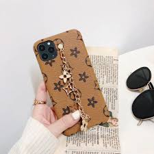 27 65 Chain Lv Leaf Leather Back Case For Iphone 12 Pro Max Yellow In 2020 Luxury Iphone Cases Iphone Cases Case