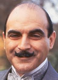 Cute dog bares striking resemblance to Hercule Poirot with his handlebar  moustache marking