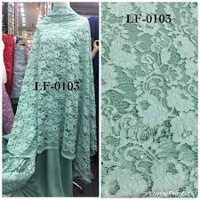 Corak pada kain lace ini nampak timbul apabila dipadankan dengan lining satin dengan warna lembut. Set Kain Pasang Pearl Lace From Indonesia Shopee Malaysia