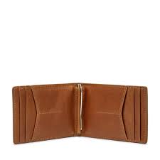 This men's money clip wallet features four card pockets and two stash pockets on the interior. Fossil Men S Rfid Tate Money Clip Bifold Earn Money 12 Year Old