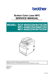 Update vista drivers for your brother printer and fax. Brother Dcp 9055cdn Manuals Manualslib