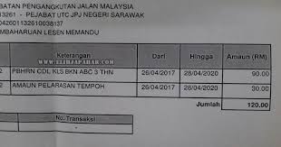 Semakan tarikh luput lesen memandu. Cara Renew Lesen Memandu Lewat Setahun Dan Tamat Tempoh