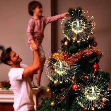 Led Starburst Lights With Remote 8 Modes Waterproof Thebigblackfriday Christmas Diy Christmas Decorations Starburst Light