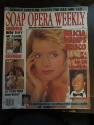 SOAP OPERA WEEKLY August 1990 Frisco Felicia Jack Wagner Kristina Malandro  58 $14.99