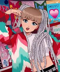 Lili Blackpink Lisa Dibujos Kawaii Ilustraciones