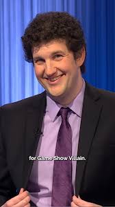 Matt Amodio entering his villain era like ... Give it up for this year's  winner of the #Jeopardy! Invitational Tournament 🥳💙