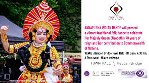 Annapurna Indian Dance: The Commonwealth Queen - The Courtyard — Hebden  Bridge Town Hall