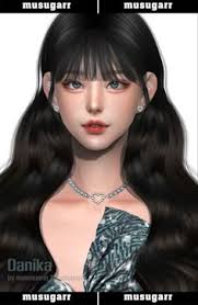 Sims 4 Korean Hair