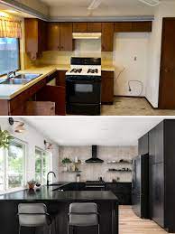 1970s Kitchen Remodel Before And Afters The Effortless Chic 1970s Kitchen Remodel Kitchen Remodel Before And After Kitchen Remodel