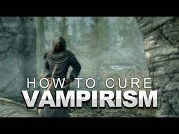 Skyrim How To Cure Vampirism Youtube