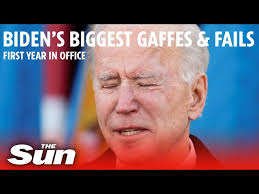 Biden's biggest gaffes and failures after one year in office