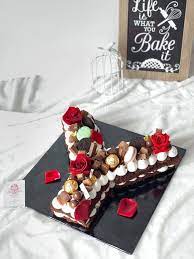 Visit us in store at 29 vine street, whangarei, new zealand. Afters Pastry Y For Yummy Alphabet Cake Chocolate Flavor For The Young One Facebook