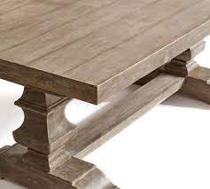 Artiss dining table extendable folding tables drawers storage white restaurant. Banks Extending Dining Table Pottery Barn