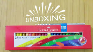 You won't believe how easy it is to get started in oil pastel art with these incredibly smooth, rich colors, that blend together so easily! Faber Castell Oil Pastels Unboxing 25 Shades Youtube