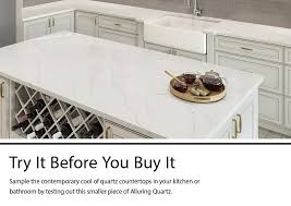 Check spelling or type a new query. Allen Roth Alluring Quartz White Kitchen Countertop Sample 4 In X 4 In Lowes Com Countertops Kitchen Countertop Samples Kitchen Countertops