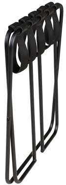 Enjoy free shipping on most stuff, even big stuff. Casa Padrino Luxury Luggage Rack Black 55 X 44 X H 50 Cm Collapsible Luggage Stand With Powder Coated Steel And Synthetic Leather Hotel Accessories