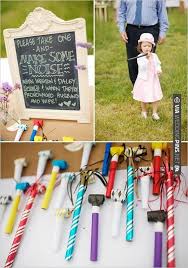 Wedding Noise Makers Via Weddingpins Net Farm Wedding Wedding Backyard Wedding