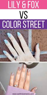 Great for words with friends and scrabble go. Lily And Fox Review Are They Better Than Color Street We Three Shanes