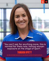 Women in sport is what we love to see 🥰 This #InternationalWomensDay the  theme is 'inspire inclusion', the Dogs new coach Tamara Hyatt shared her  journey and women that inspired her along