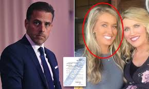 Joe biden married his first wife, neilia hunter, in 1966. Hunter Biden Privately Admitted He S The Father Of The One Year Old Baby Of Arkansas Woman Daily Mail Online