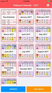 And see for each day the sunrise and sunset in august 2017 calendar. Malaysia Calendar 2020 2021 3 7 10 Free Download