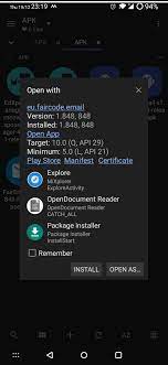 Apr 16, 2021 · this changed with android 10 as google removed the feature from the settings page. Install Arbitrary Apk From Filesystem On Android 10 Android Enthusiasts Stack Exchange