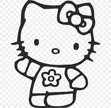 Maybe you would like to learn more about one of these? Hello Kitty Coloring Book Colouring Pages Christmas Coloring Pages Drawing Png 800x800px Hello Kitty Adult Black