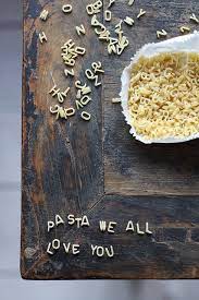 Preschoolers will enjoy crafting a bookmark, . Pasta We All Love You Beautiful Food Food Design Food Photography