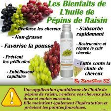 Nos recettes et conseils d'utilisation. Les Bienfaits De L Huile De Pepins De Raisin Soins Capillaires Cheveux Crepus Capillaire