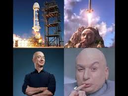 Billionaire jeff bezos will blast into space on tuesday, in the first crewed flight of his rocket ship, new shepard. Izk9mbl9o Sdgm
