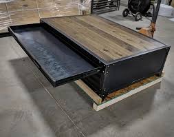 Flat File Industrial Coffee Table In 2020 Office Storage Modern Industrial Furniture Storage Cabinets