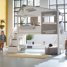 Nature Kid Hausbett Milo In Kiefer Natur Modernes Kinderzimmer Hausbett Coole Kinderzimmer