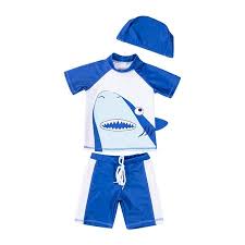 toddler kids swimming costumes baby boys cute shark swimwear summer beach swimsuit bathing suit