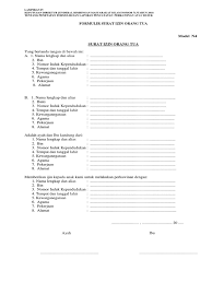 This file surat ijin orang tua.docx is hosted at free file sharing service 4shared. N4 Surat Izin Orang Tua Docx