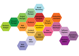 hexagonal org chart organizational chart best online