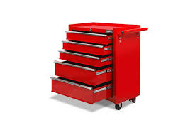Giantz 5 Drawers Tool Box Chest Toolbox Cabinet Trolley Boxes Organiser Garage Storage Red Mechanic Case Kogan Com