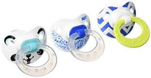 Nuk Orthodontic Pacifier 6 18 Months Blue Green 3pk Orthodontic Pacifier Best Pacifiers Orthodontics