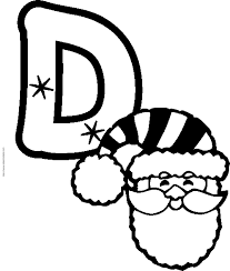 Une seule lettre de l'alphabet par page à imprimer. Coloriage Alphabet Lettre D Tete A Modeler